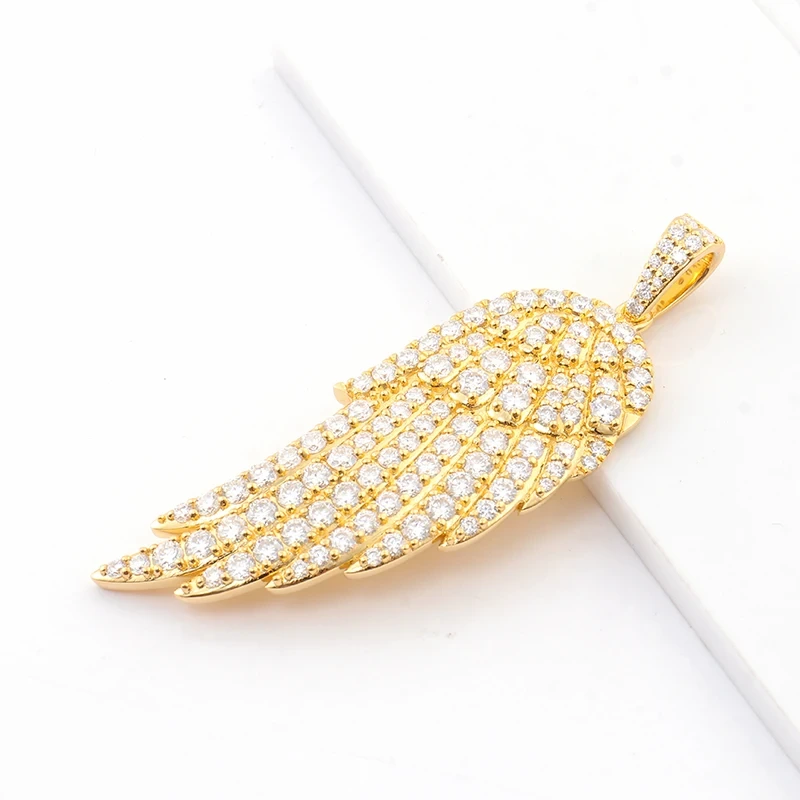 925 Sterling Silver Angel Wing Wing Charms Silver Angel Wing Pendants for Necklace Bracelet Earrings Charms Dright Jewelry Bendant 1