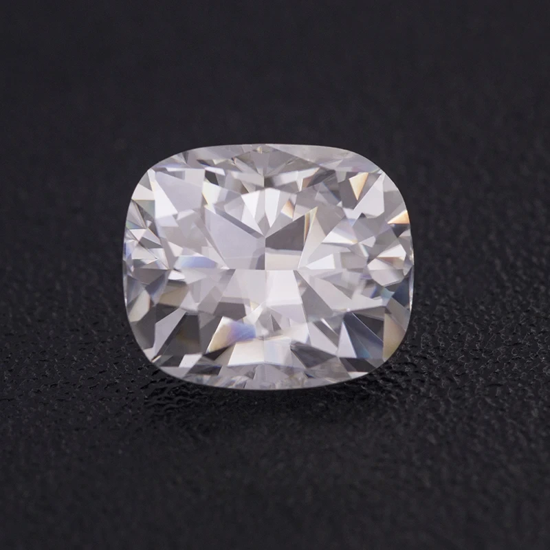 Cushion Cut Moissanite Def Vvs Quality 1carat 2carat 3carat Size Making Fine Jewelry Loose Stone Moissanite Cushion Shape 1