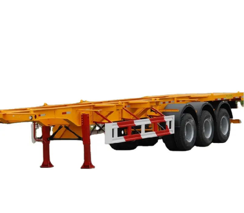Cost-Effective Gooseneck Skeletal Trailer Factory Price 3