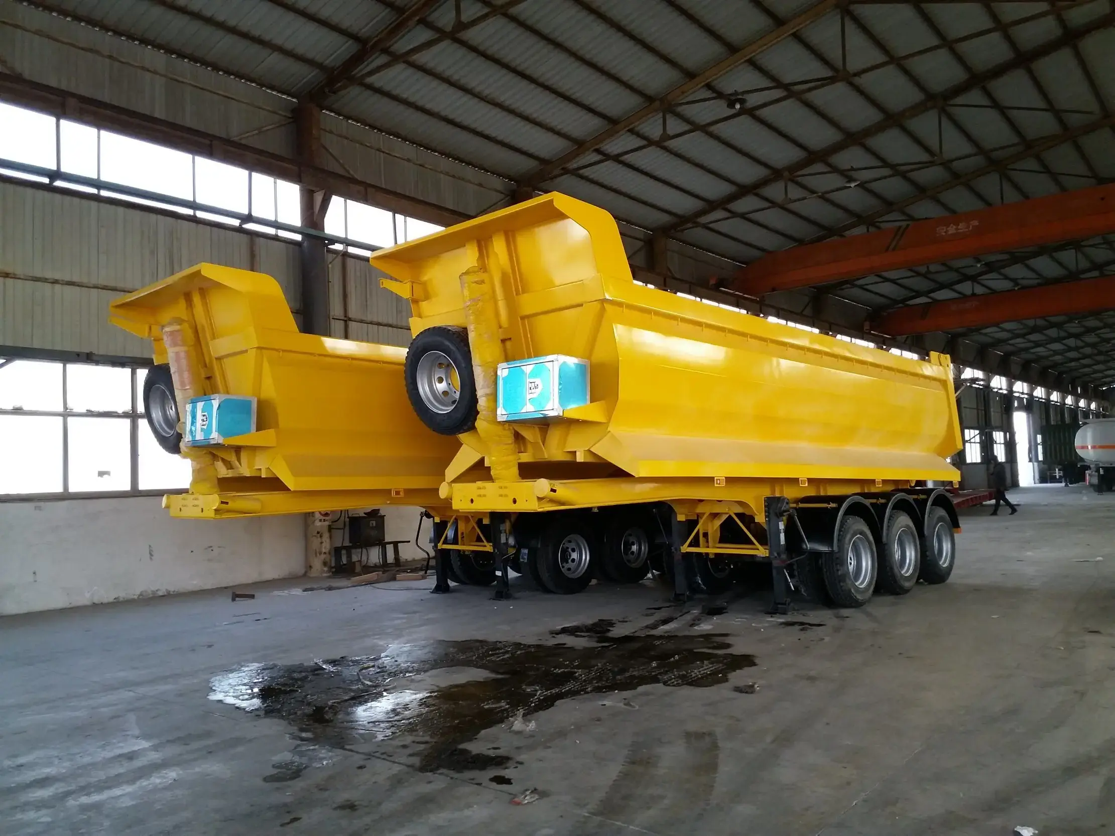 Custom Dumpster Trailer 4