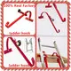 Gold Deer Ladder Hooks for Wall Durable Steel Ladder Hooksupplier 7