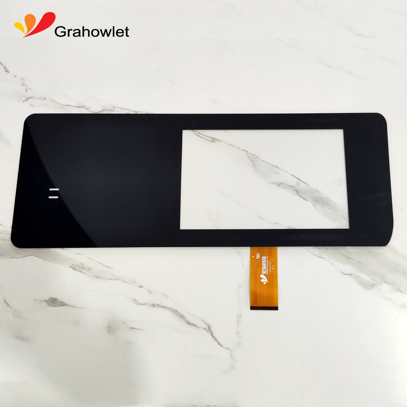 Hx101706-pcap Wide Usb Touch Screen 10.1 Inch Capacitive Multitouch Glass Panel With Usb Touch Controller Board 1