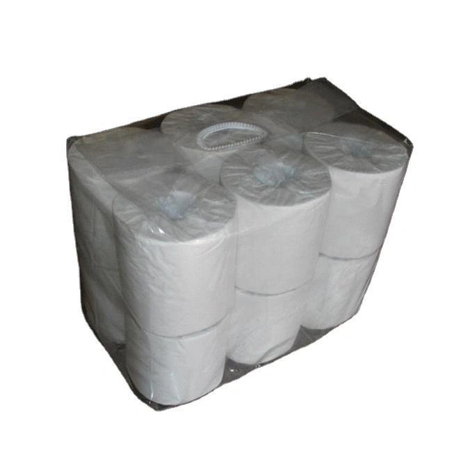 White 2-ply Embossed Toilet Tissue Paper - Customized OEM Printing 1