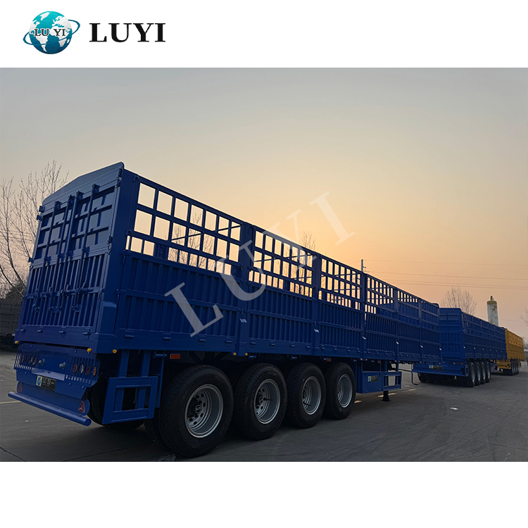 3/4/5 Assies High Fence Semi-Traire | Luyi 6
