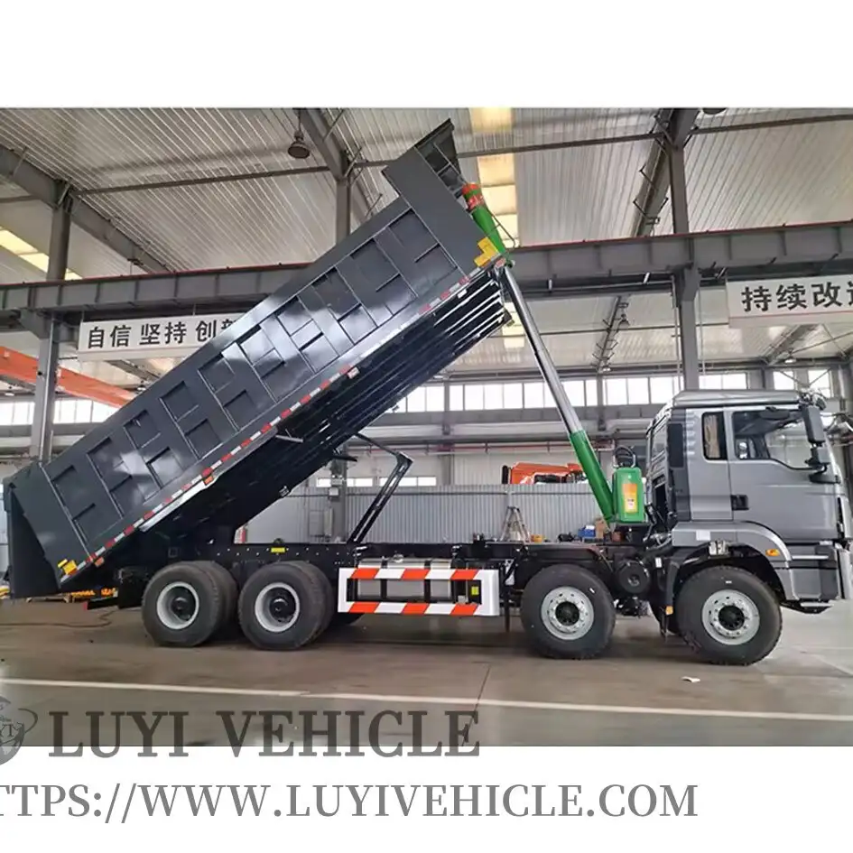 8x4 12 Wheels Dump Tipper Truck For Sale | LUYI 1