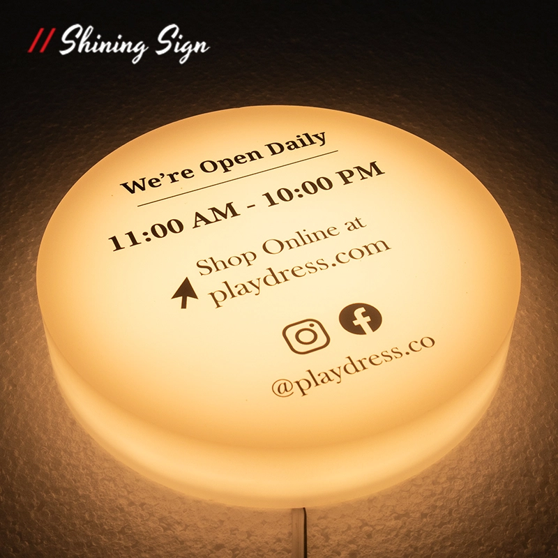 Letrero brillante con logotipo iluminado Led, caja de luz de Metal 3d personalizada, letreros para exteriores, cafetería, tienda, barbería, publicidad, caja de luz 1