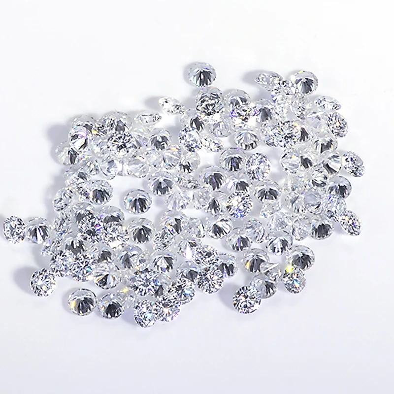 Melee Round Brilliant Cut Small Size 0.003ct To 0.03ct Hpht/cvd Lab Grown Diamond Wholesale Loose Lab Diamonds For Fine Jewelry 1