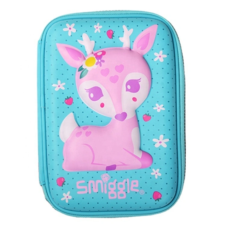 Cute Deer Pattern Anime Pencil Case Set | GX-CASE - GX-SCHOOL2025 Big Zipper Storage 1