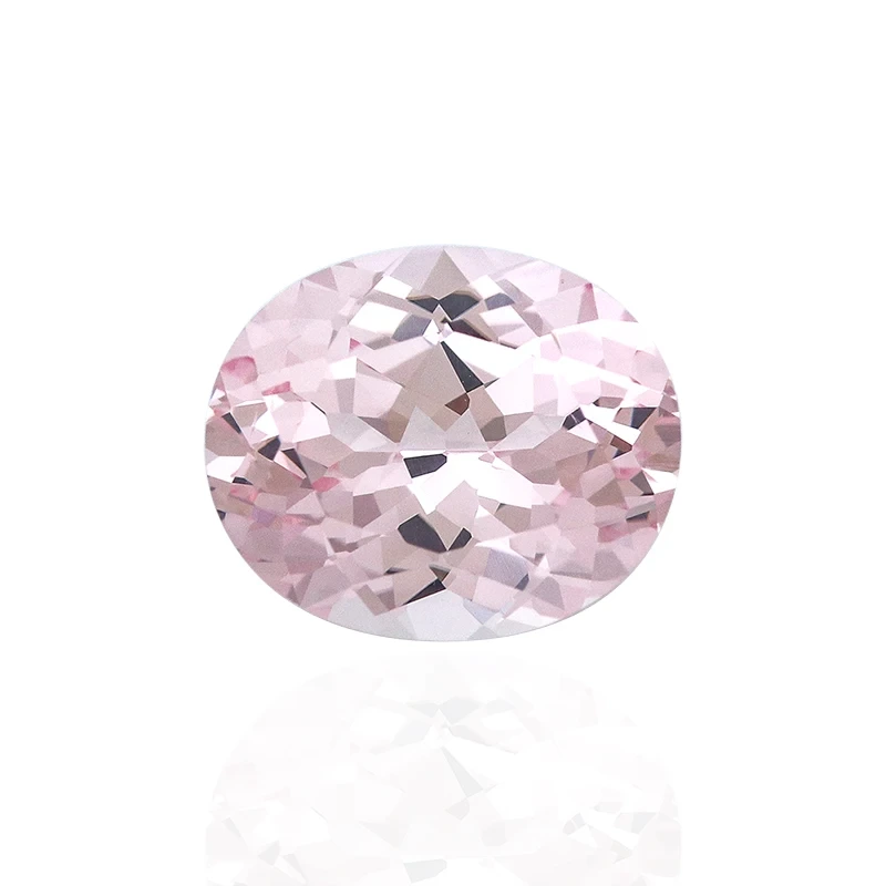 Luxury Beautiful Pink Color Oval Cut Beautiful Loose Stone Luxury Custom Jewelry Lab Grown Gemstones Synthetic Stone Diamonds 1