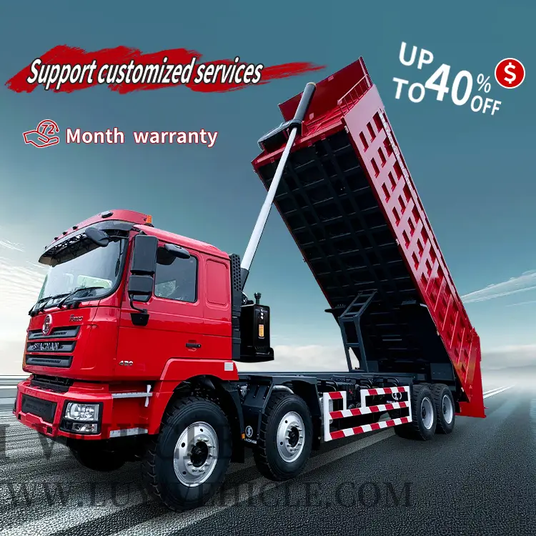 8x4 10 roues Ligne de transport du chantier 1