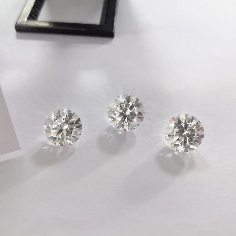 9.0mm Around 3 Carat Forever Moissanite Stone Vvs Clarity Ef Color With Cheap Price 1