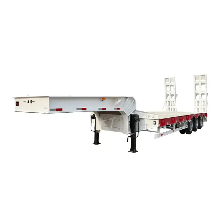 Roule de remorque lowboy à 3 axes à 3 axes à 3 axe 1