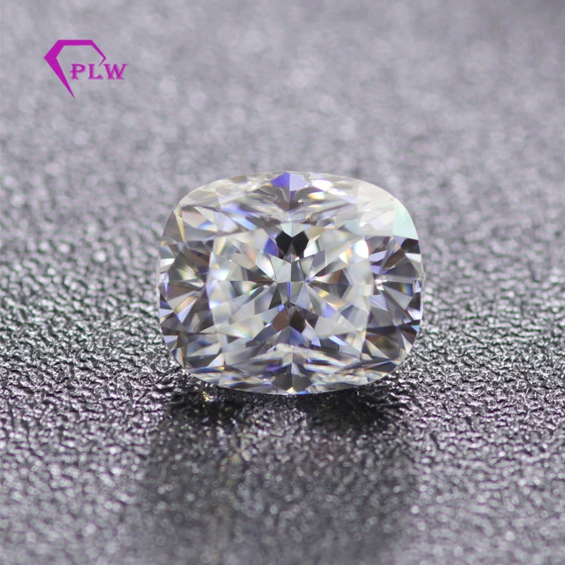 Factory Price High Quality Super White Elongate Cushion Cut Vvs Colorless Moissanite For Jewelry Suited 1