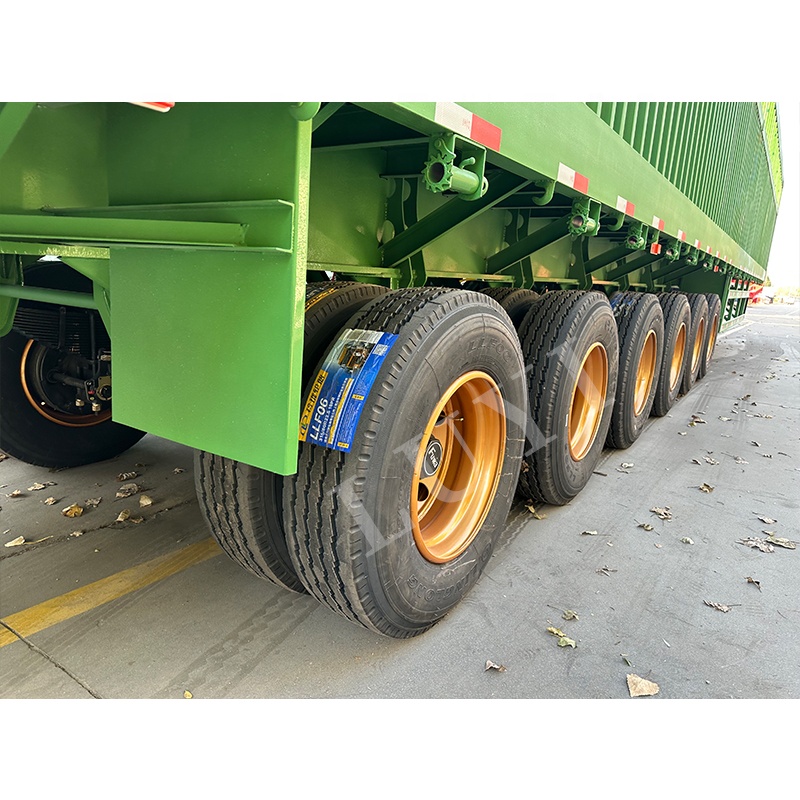 6 ejes Semitrailer de carga de la cerca alta | Luyi 6