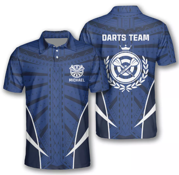 T-shirts de fléchettes personnalisés par sublimation 6