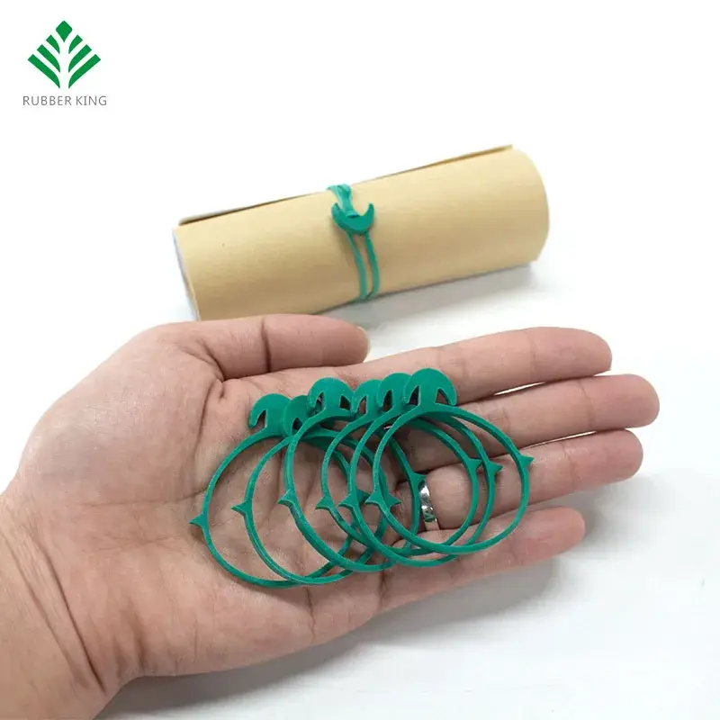 Natural Rubber Bands Opp Bag+carton by Rubber King 7