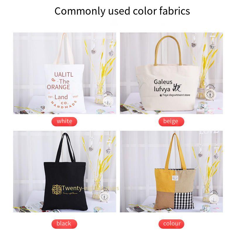Amordeer Custom Canvas Tote Bag Eco Recycled With Zipper 3