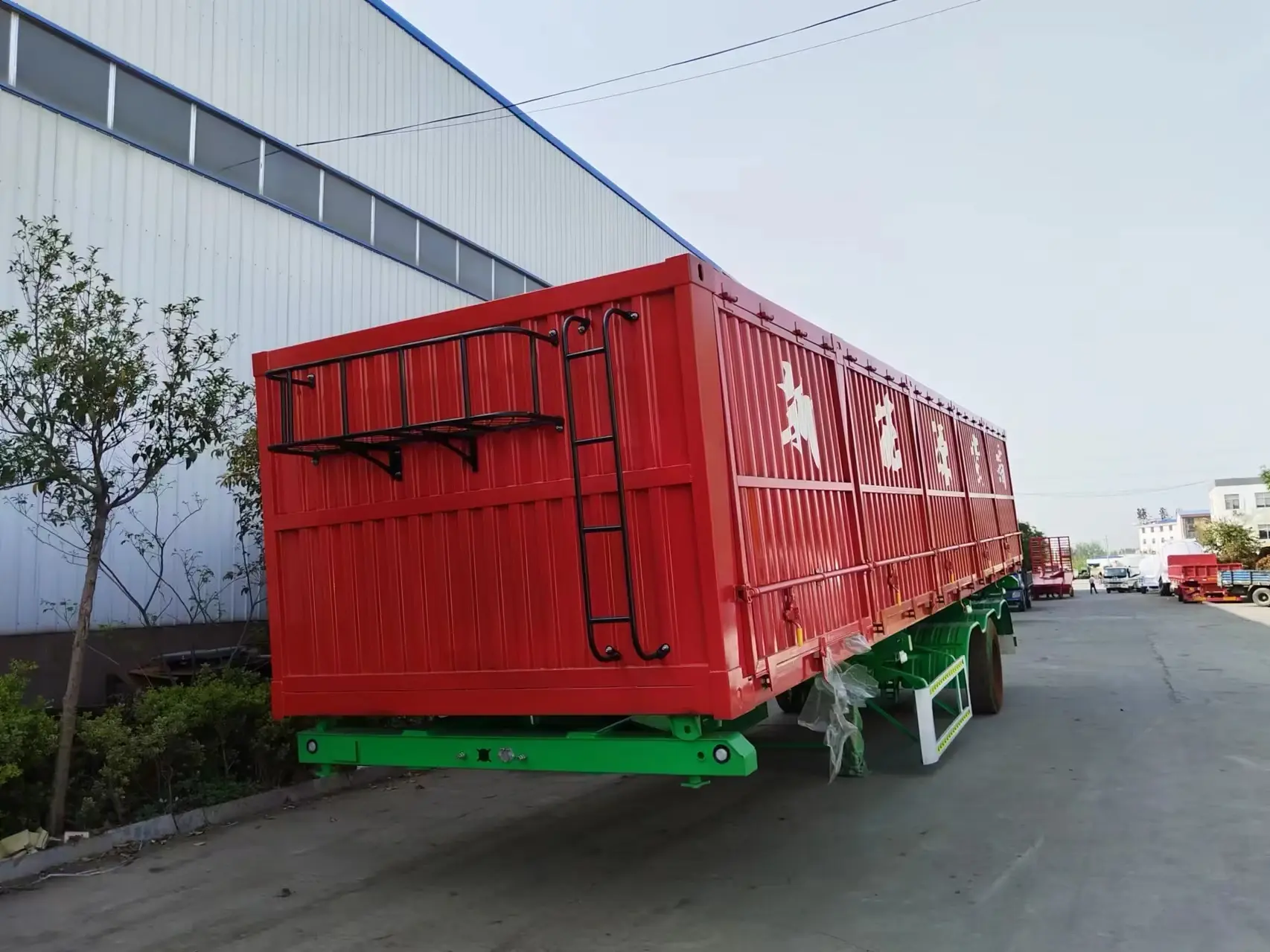 Dry Van Trailer for Sale FUWA Custom's RequirementFactory 2