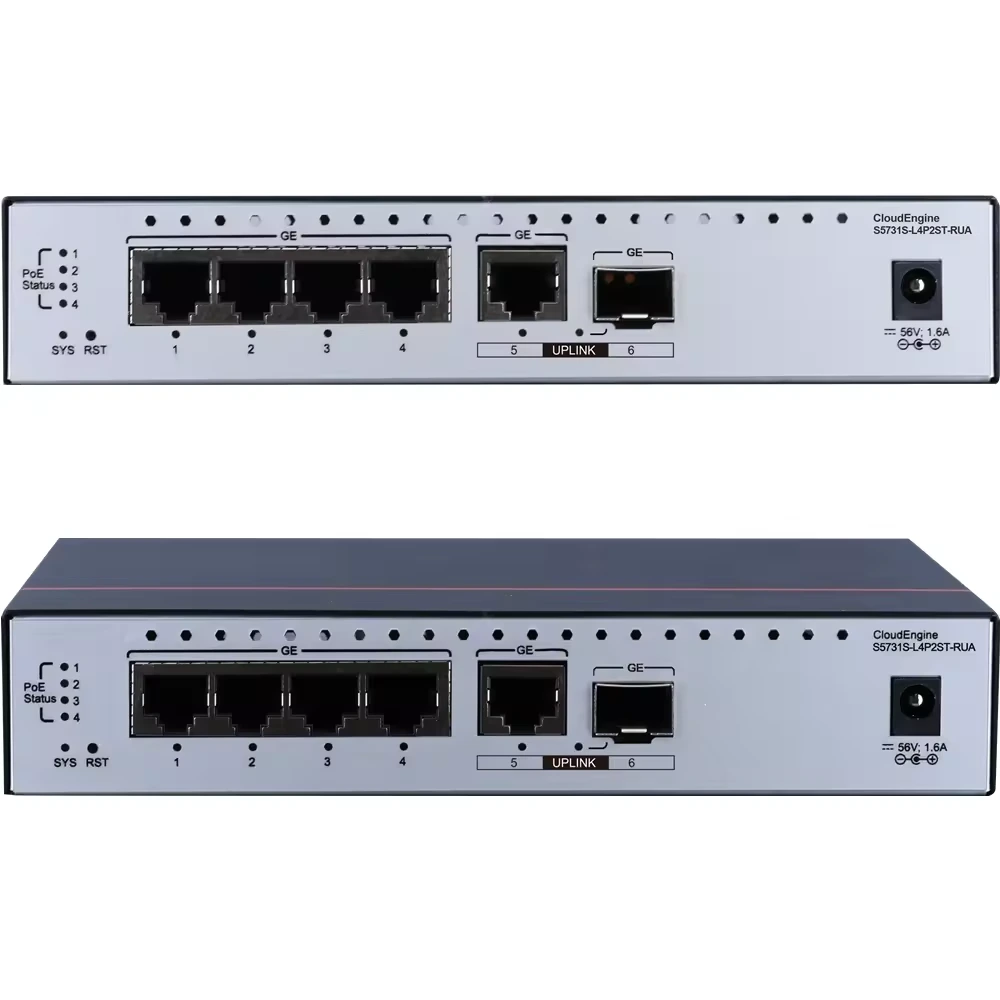 РЕДАКТИРОВАТЬ S5731S-L4P2ST-RUA 98011775 Power Power, Power Adapter Campus Фиксированный переключатель 1