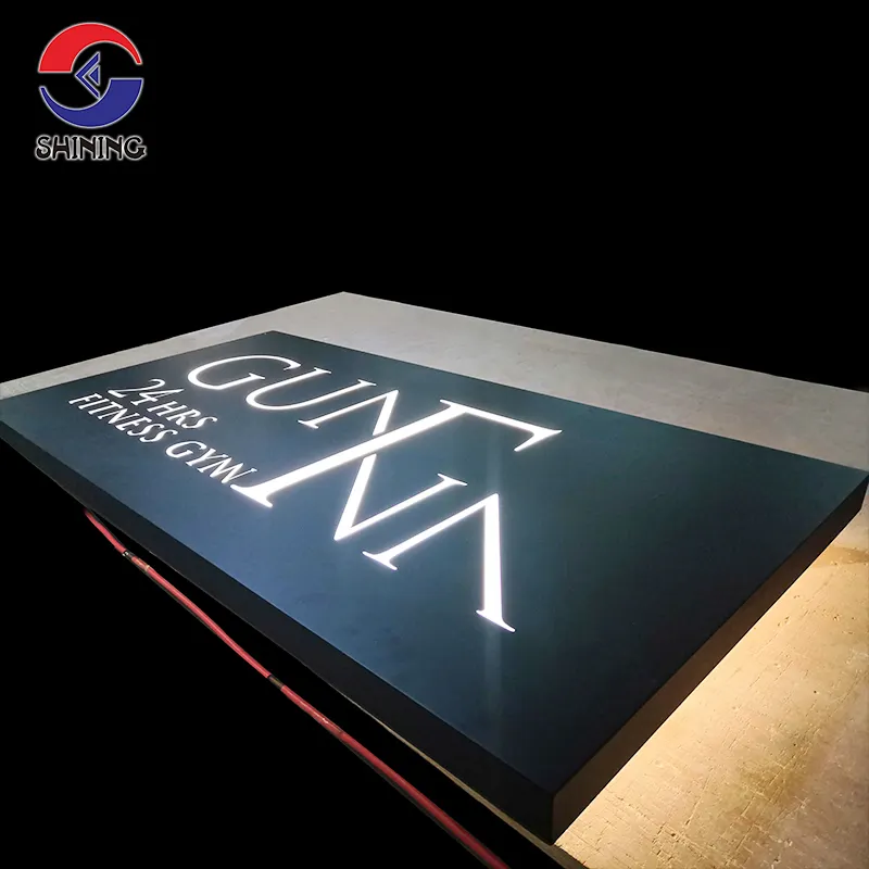 Light Sign Board Acrylic Metal Light Box Signs by Shining Sign 4