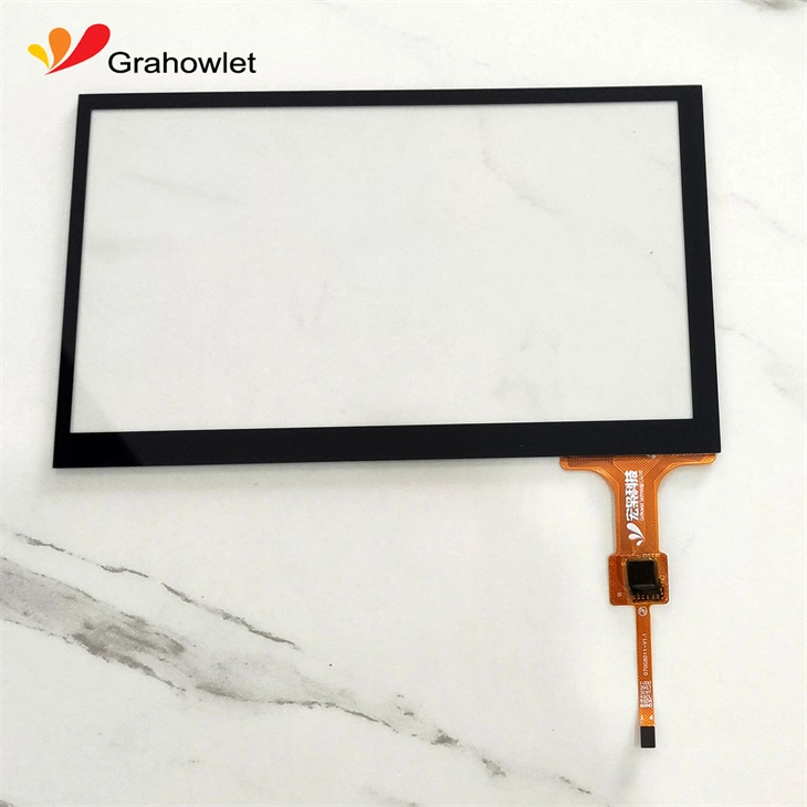 Waterproof Touch Screen 7 Inch Capacitive Touch Glass Panel With 6pins I2c Interface 1