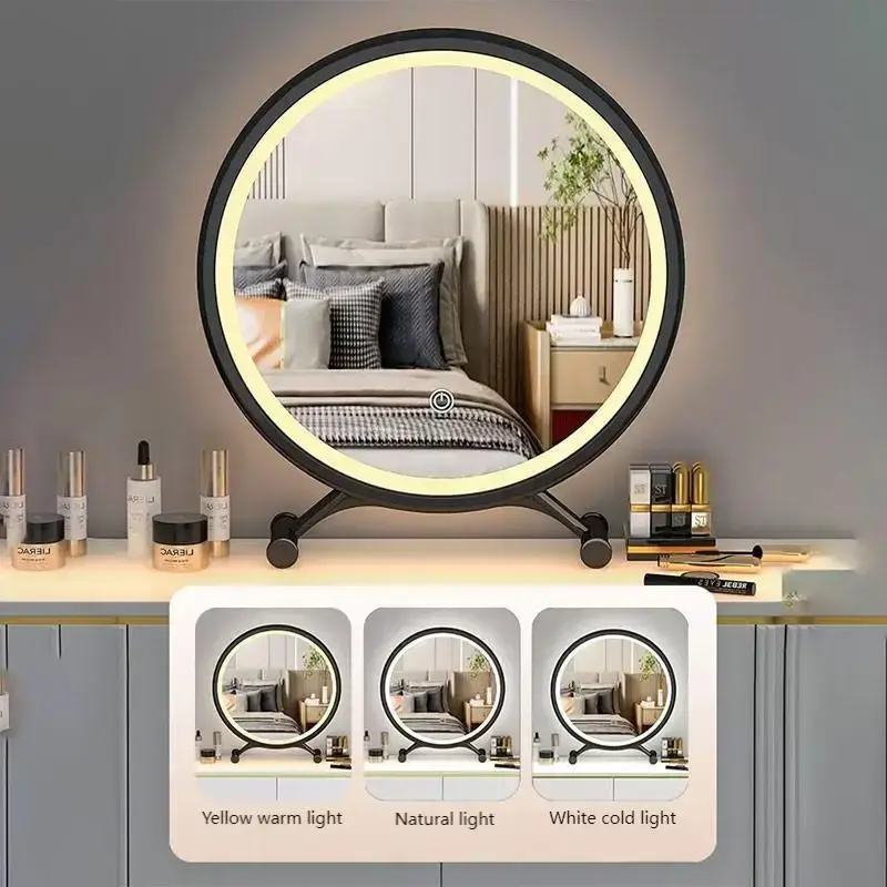 Oem & Odm Lighted Travel Make Up Mirror 4