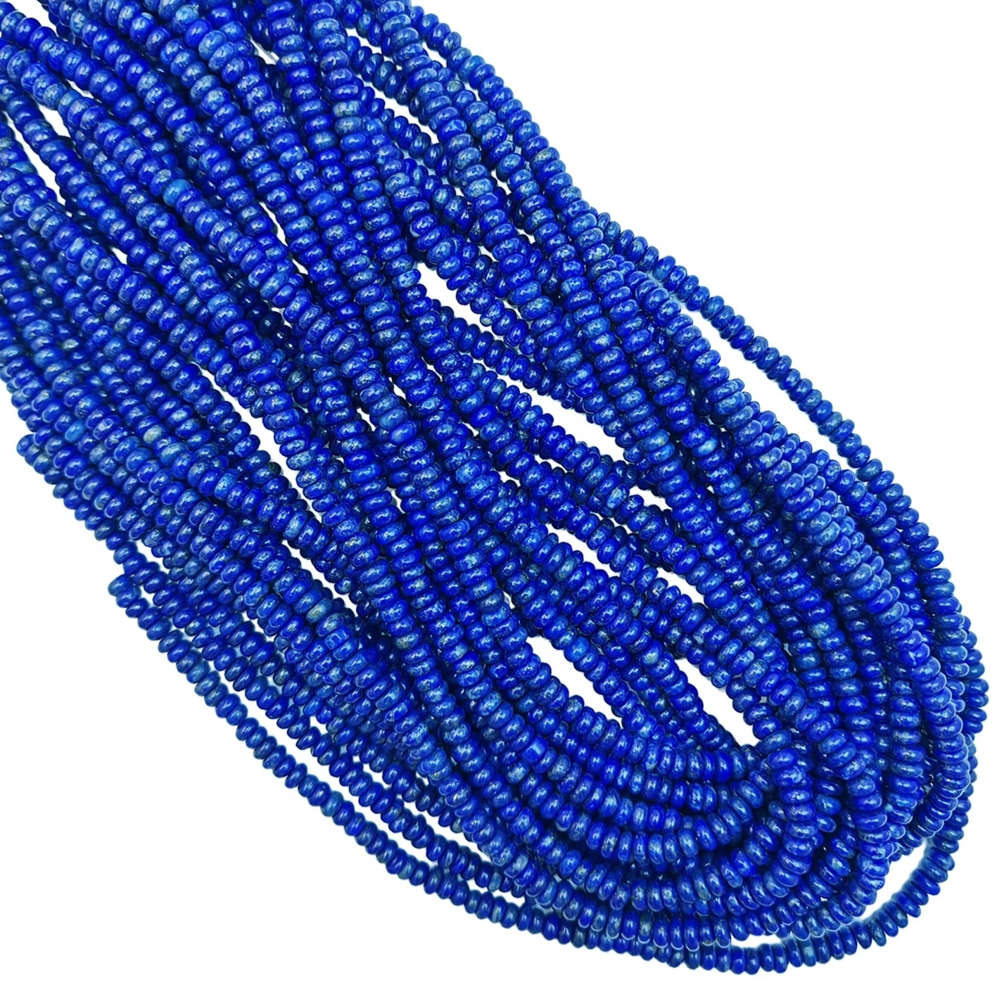 5mm Lapis Lazuli 16inch Making Different Jewelry Gift For Women And Mom Atmosphere Beads Roundle Roundel Beadwork Design 1