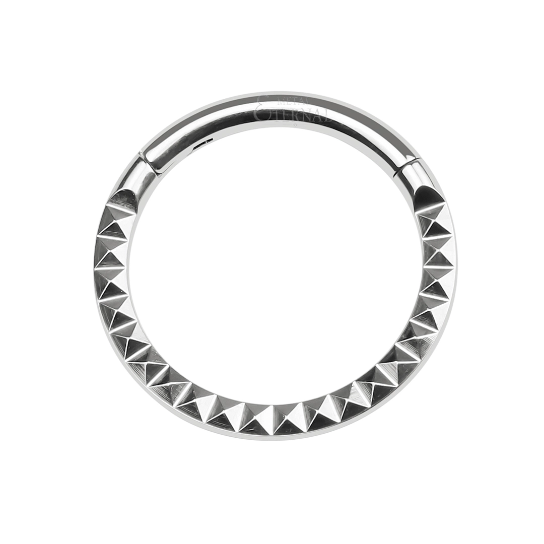 Eternal Astm F136 Implant Grade Hinged Clicker Piercing Titanio 1