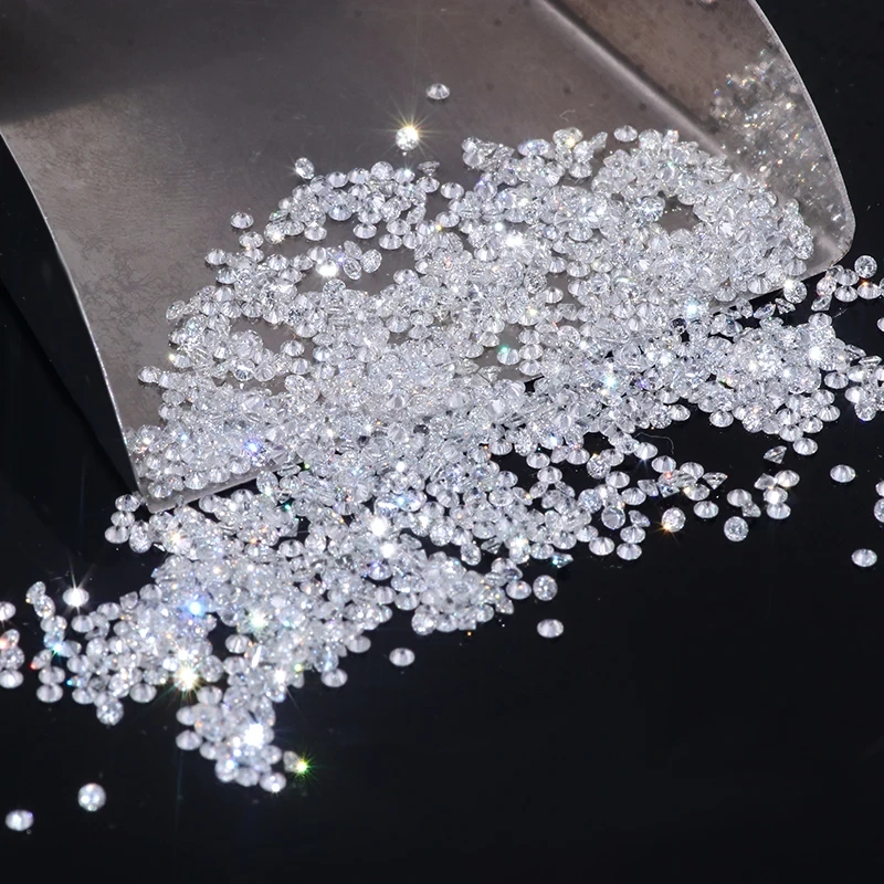 1.3 mm a 1.8 mm Melee CVD y HPHT Lab Grown Diamond EF Precio de color por quilates 1