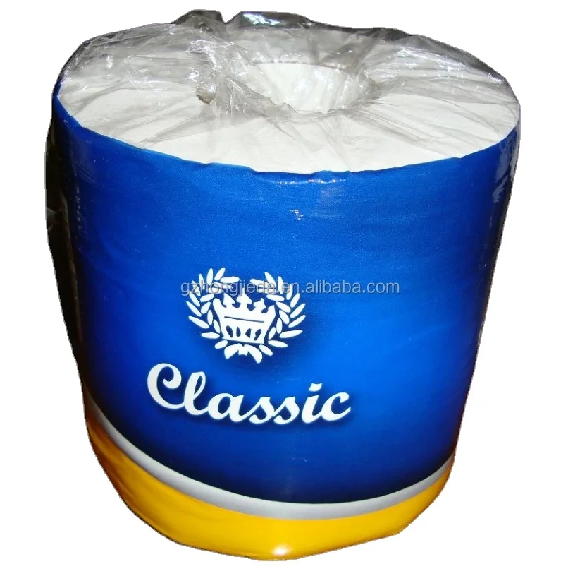 3-ply White 300sheets Per Roll Virgin Wood Pulp Toilet Tissue Paper 1