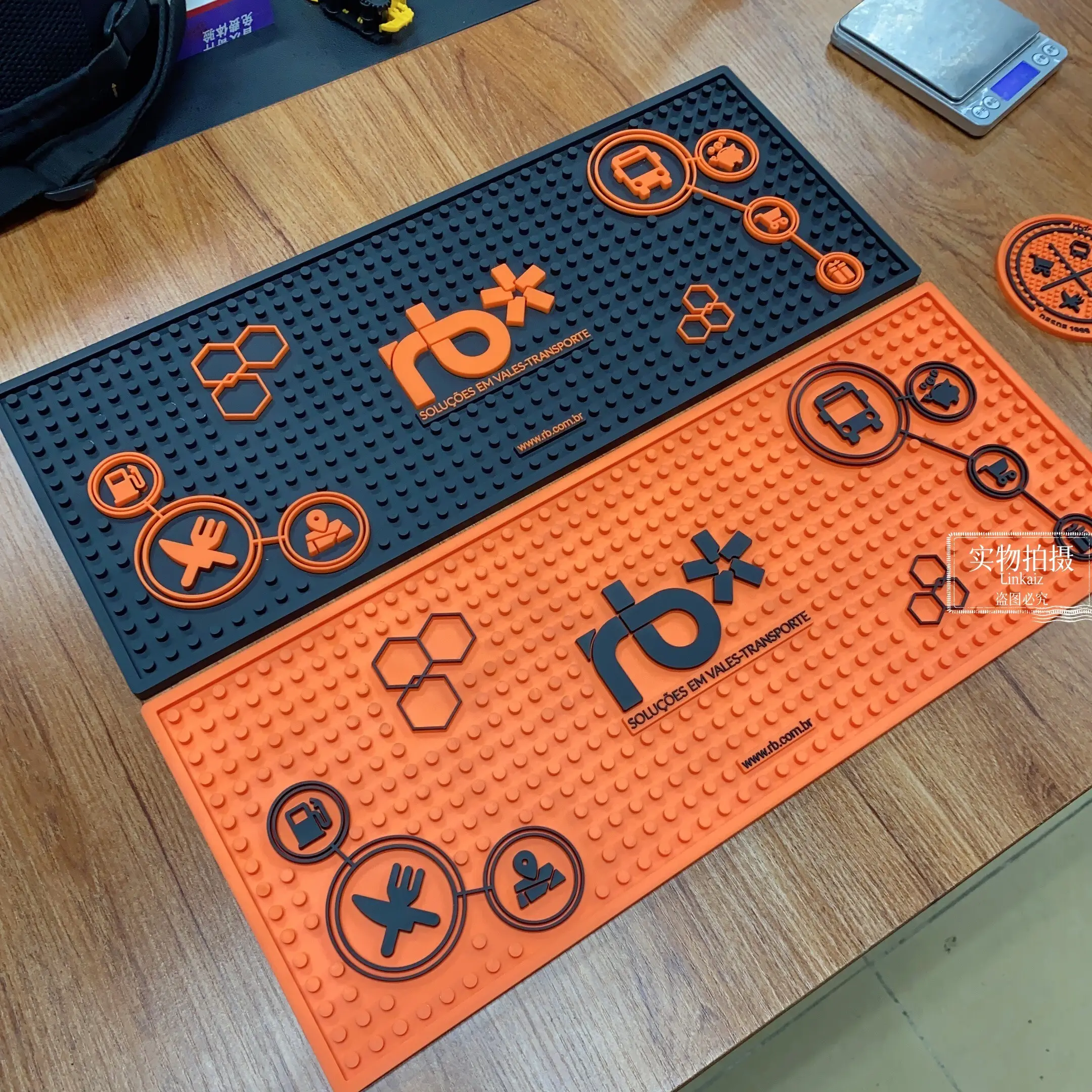 Customized Custom Silicone Bar Mat Aluminum Foil for Business 3