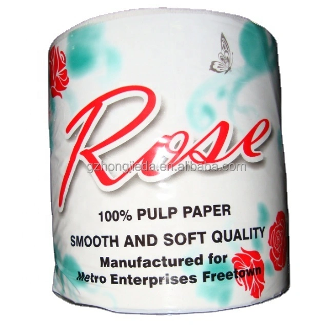 Ultra Soft 3ply White 18gsm Toilet Tissue Paper for Africa Market 1