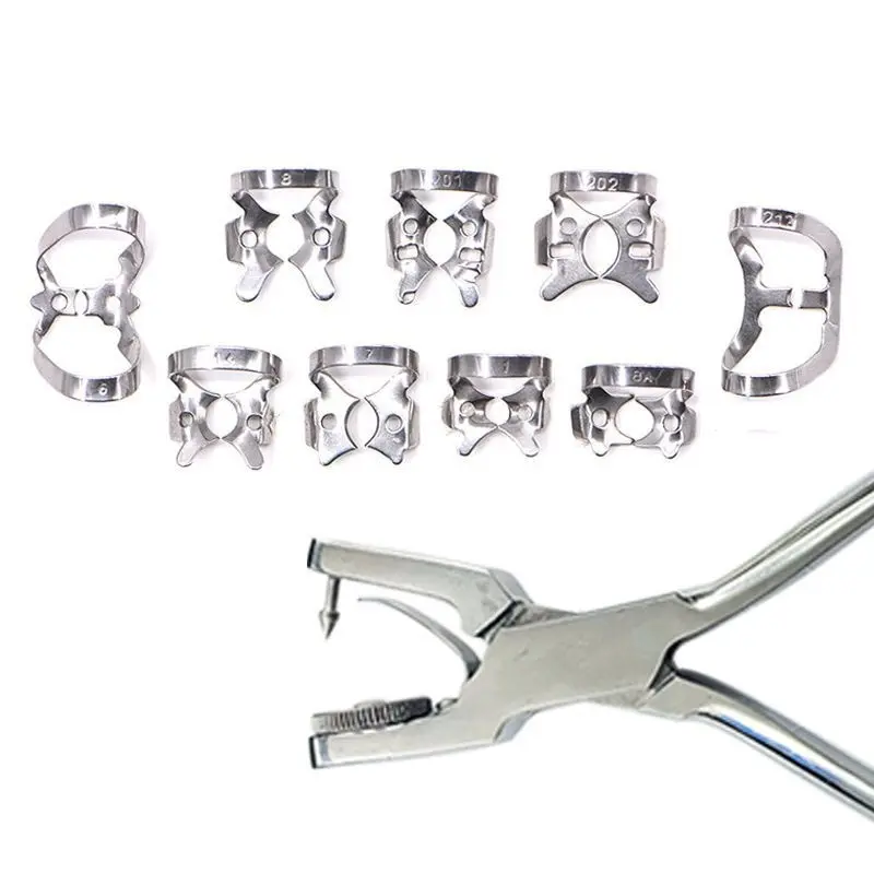 Dental Instruments Manufacturer Rubber Dam Clip Kit by DINUO 3