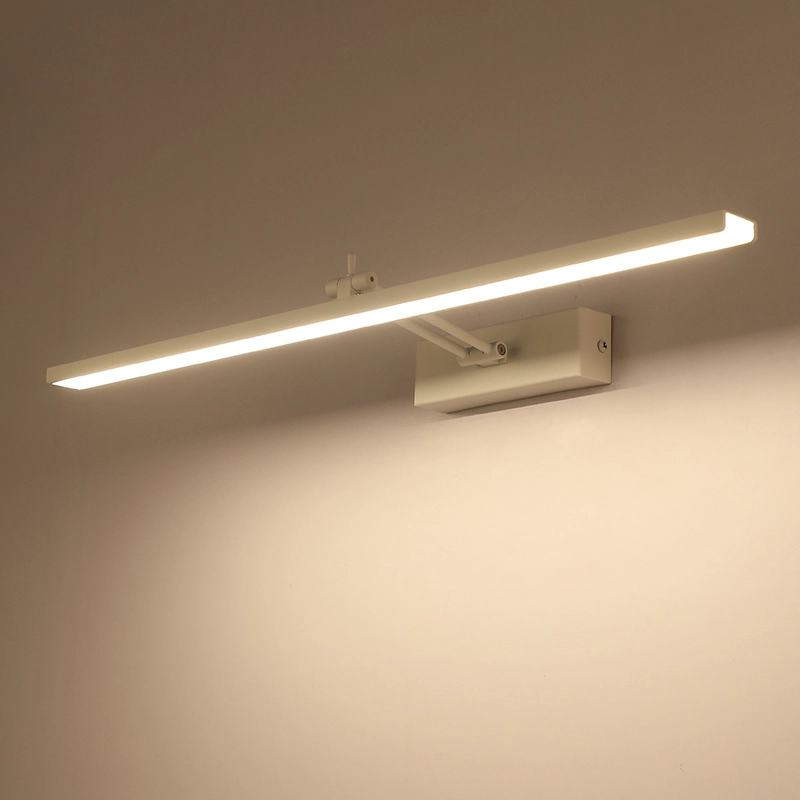 Hitecdad Anti -Fog стена монтажа светодиодного зеркала для ванной комнаты 1