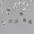 1mm 1.2mm 1.3mm 1.4mm 1.5mm 2mm 3mm Def Vvs Round Shape Moissanite Stone 1