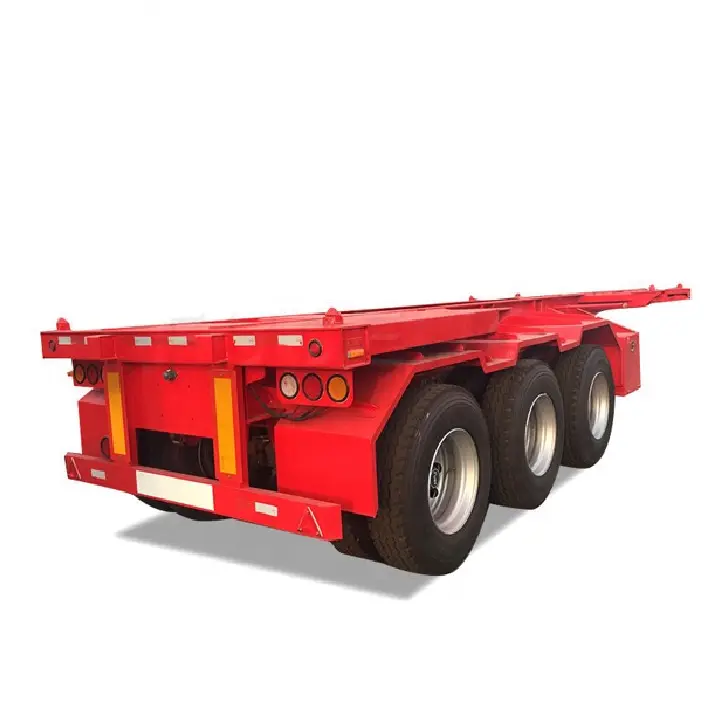 Cost-Effective Gooseneck Skeletal Trailer Factory Price 4