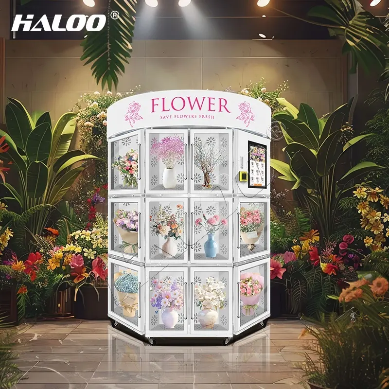 Hot Sale Bouquet Vending Machine for Residential 5