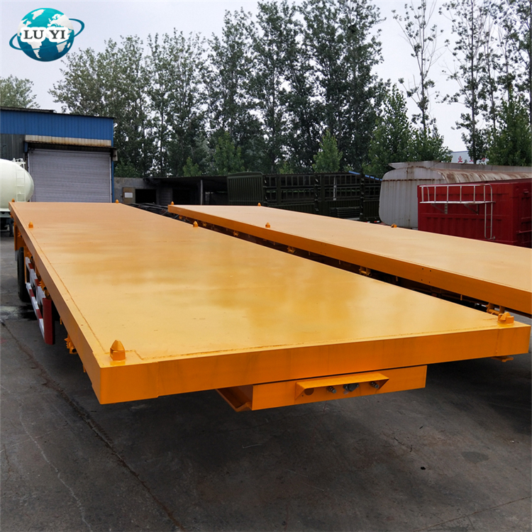 Semi-remorque à plat 3axle | Luyi 4