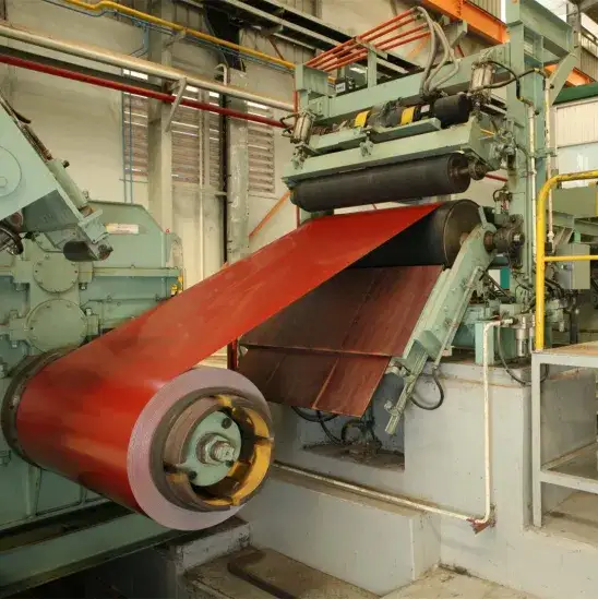 China Supplier Color Coating Production Line for PPGI PPGL Ppal - Polyvinylidene Fluoride Coating Line and Color Painting Line 1