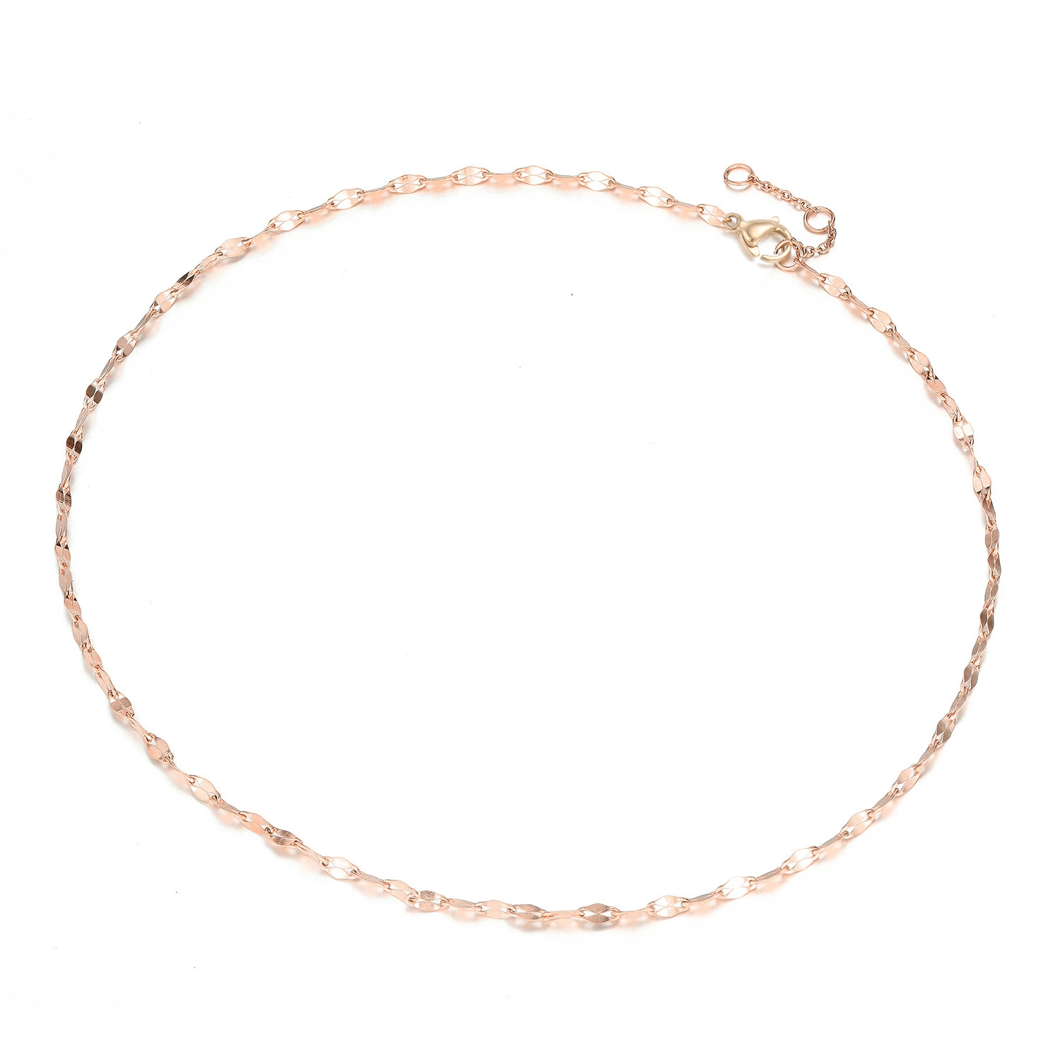 Korean Version Of New Minimalist Collarbone Chain Elegant Gold-plated Titanium Steel Neck Chain Women's Stainless Steel Necklace 1