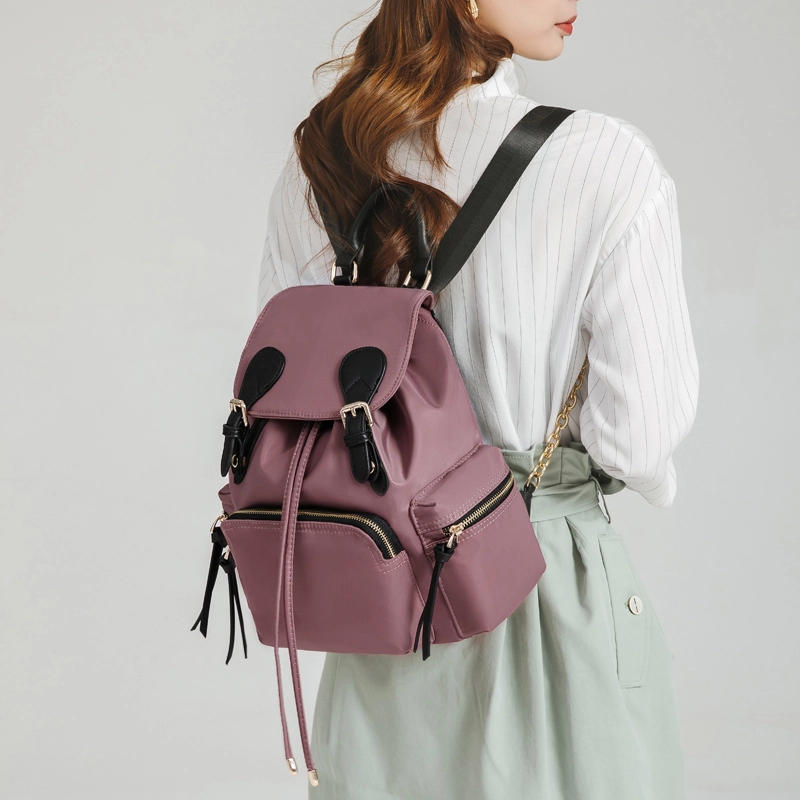 2024 Factory Wholesale Oxford Leisure Bag Sports Backpack Drawstring Backpack 1