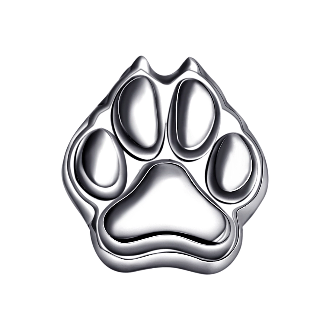 Eternal Metal Astm F136 Titanium Paw Internally Threaded Top Piercing 1