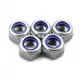 Bestcustom Nuts Internal Thread Plastic Insert Nylon Lock Nut 4