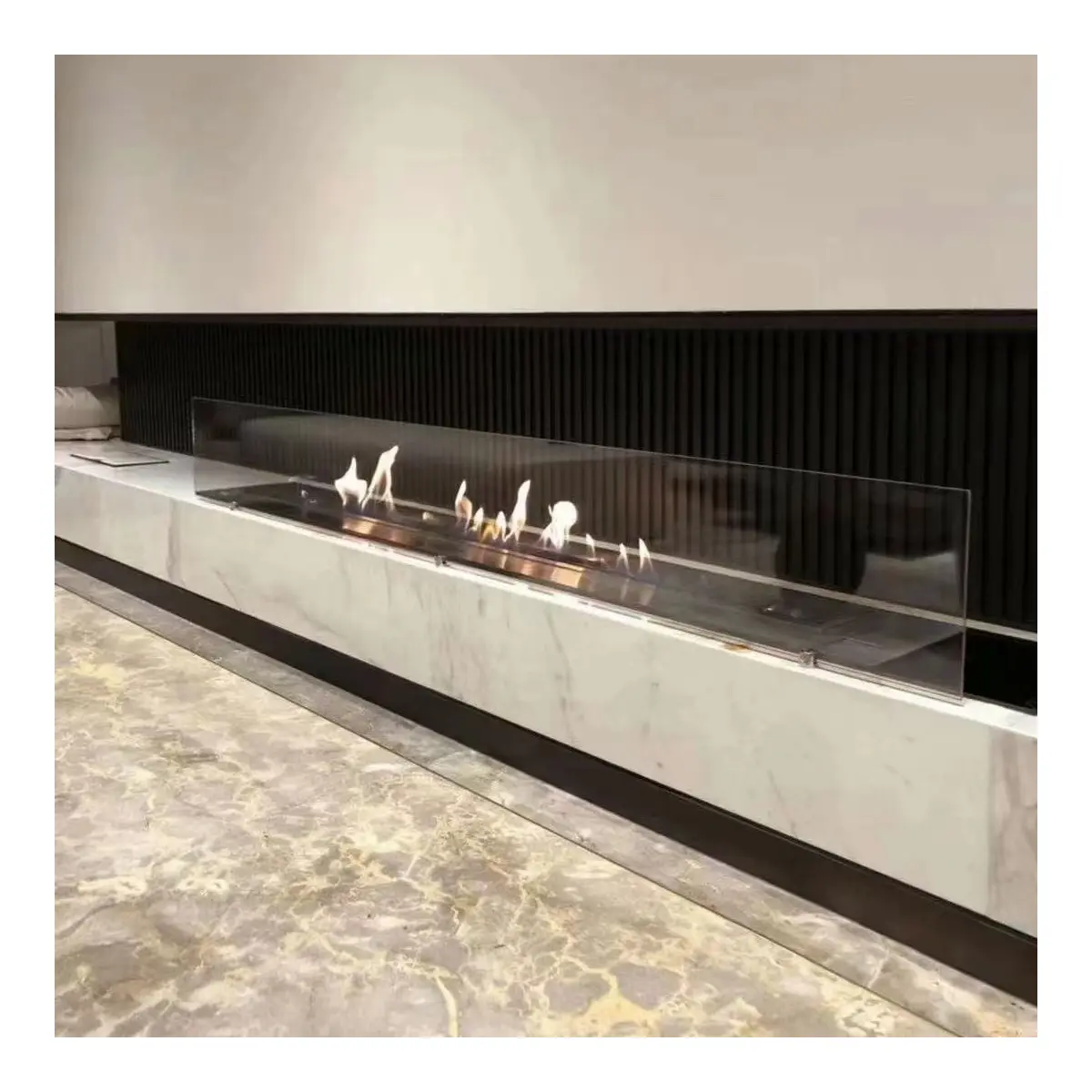 Factory Directly New Designs Outdoor Indoor Bio Ethanol Fireplace Smart Burner-1 6