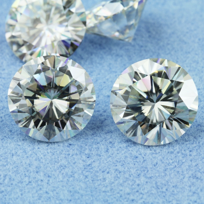 Super Colorless Vvs2 Heart&arrow 2 Carat Diamond Loose For Moissanite Jewelry Ring 1