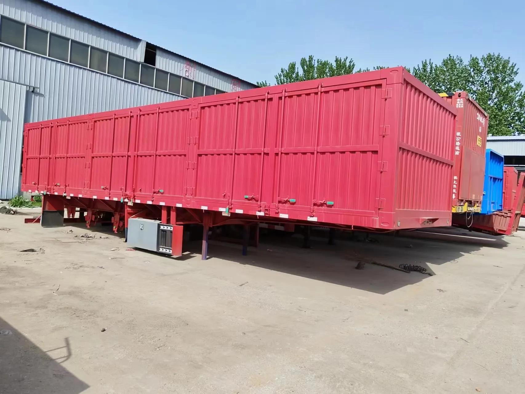 Dry Van Trailer for Sale FUWA Custom's RequirementFactory 4