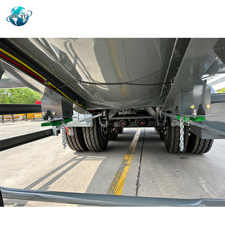 3 Axles 55cbm Cement Tanker Semi Trailer | LUYI 6