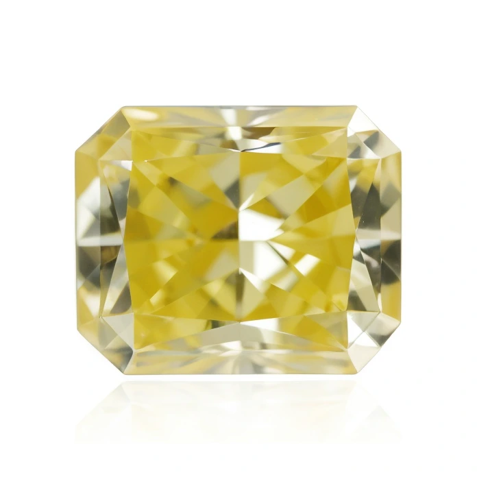 Provence Gems Lab Grown Diamond VS Clarity Yellow Color Radiant Cut Diamond High Quality Loose Stone Diamond 1