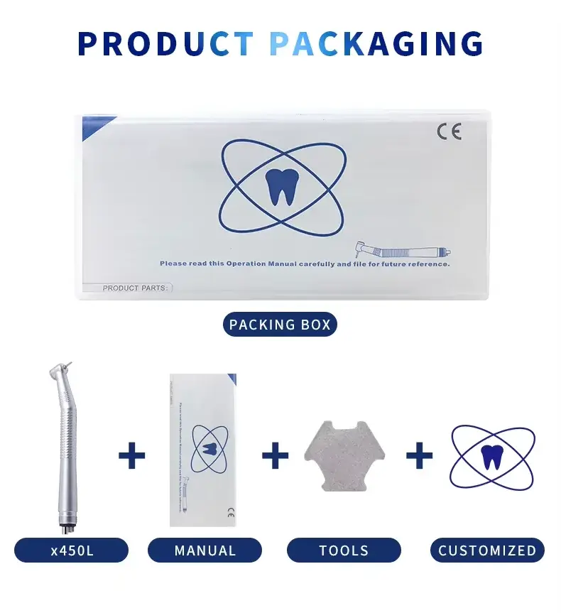 Dental Air Motor Handpiece ≤ 60dB Wholesale - DINUO 3