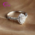 14 carats en or blanc ovale coupe halo Moisanite avec 1ct def Moissanite lâche 1